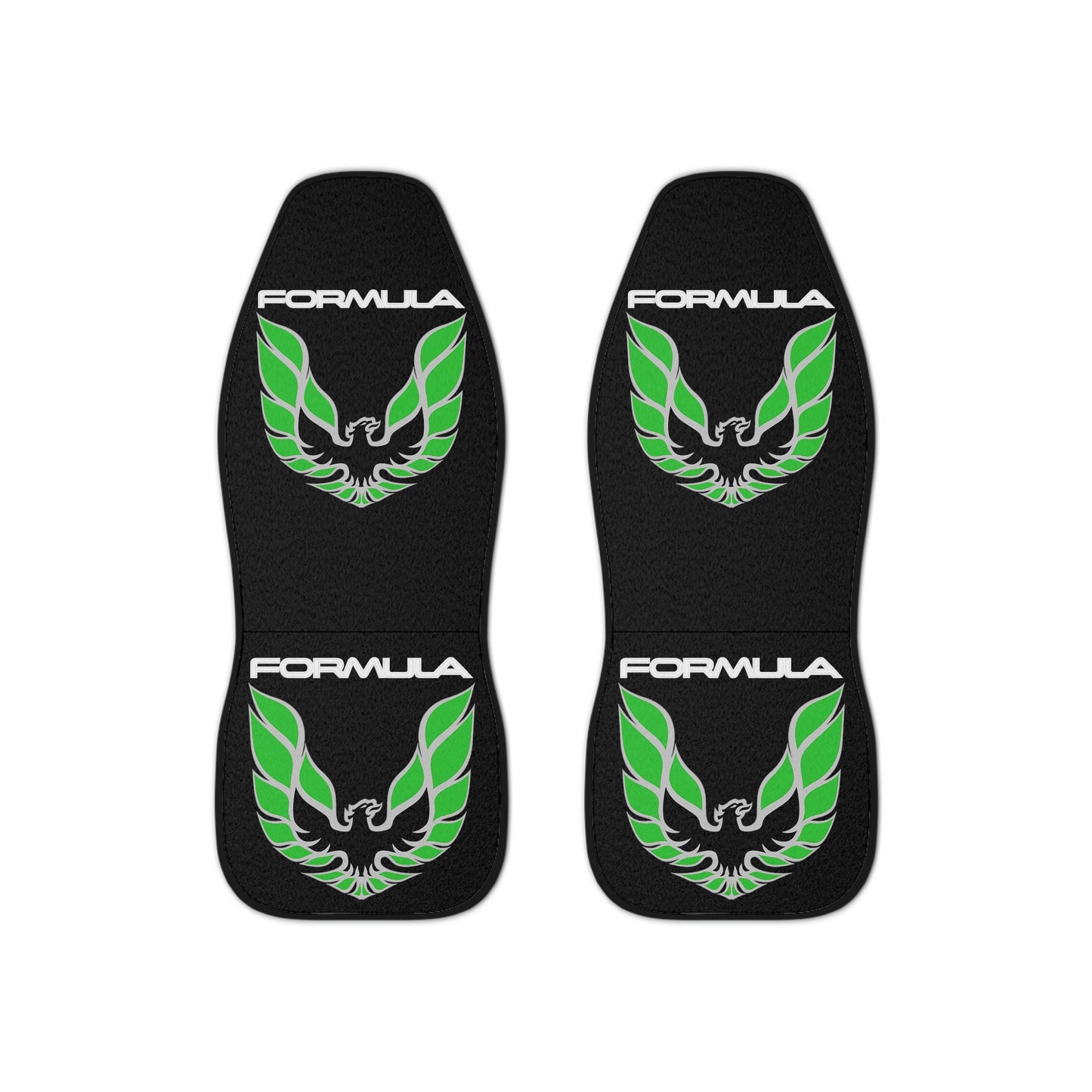 Firebird Formula Trans Am WS6 Classic Muscle Car Guy Gift,lover,Camaro,hot rod SEAT Covers black Green