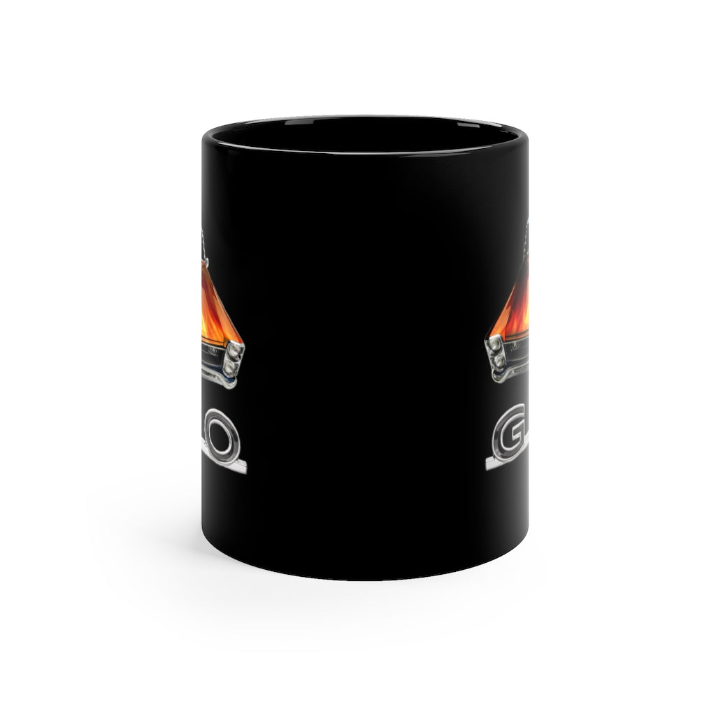 Flames 1966 Pontiac GTO Mug Classic Muscle Car Guy Gift