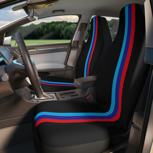 Black M series M3 M5 BMW Seat Covers Gift