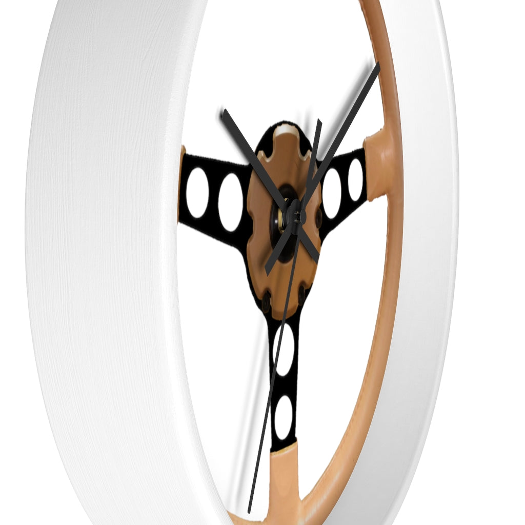 Tan Pontiac Firebird Trans Am Wall clock Gift Decor Classic Muscle Steering Wheel