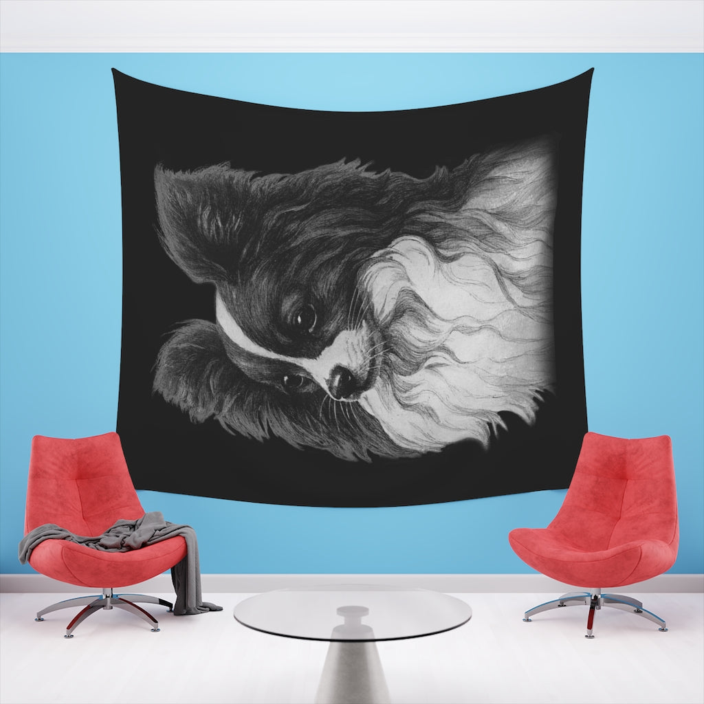 Printed Wall Tapestry Papillon