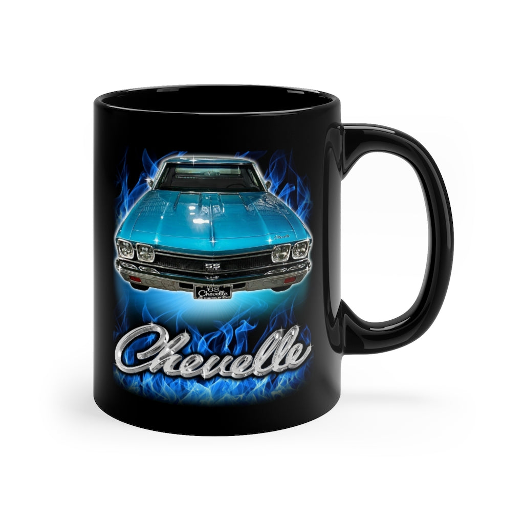 1968 Chevelle SS 396 Mug Classic Muscle Car Guy Gift,lover,Camaro,GTO,firebird,nova,corvette,Chevrolet