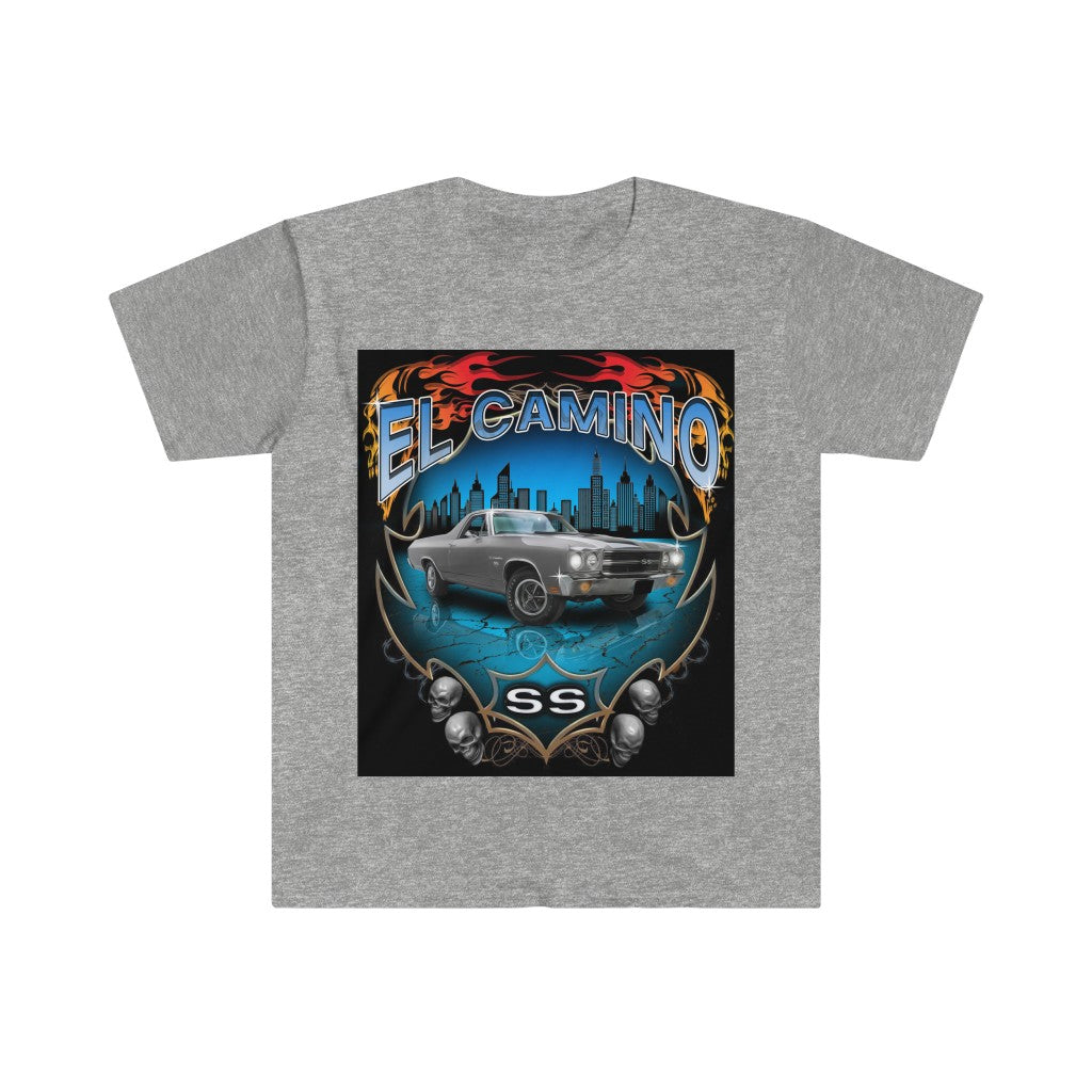 1970 El Camino Chevelle T Shirt Car Guy Gift