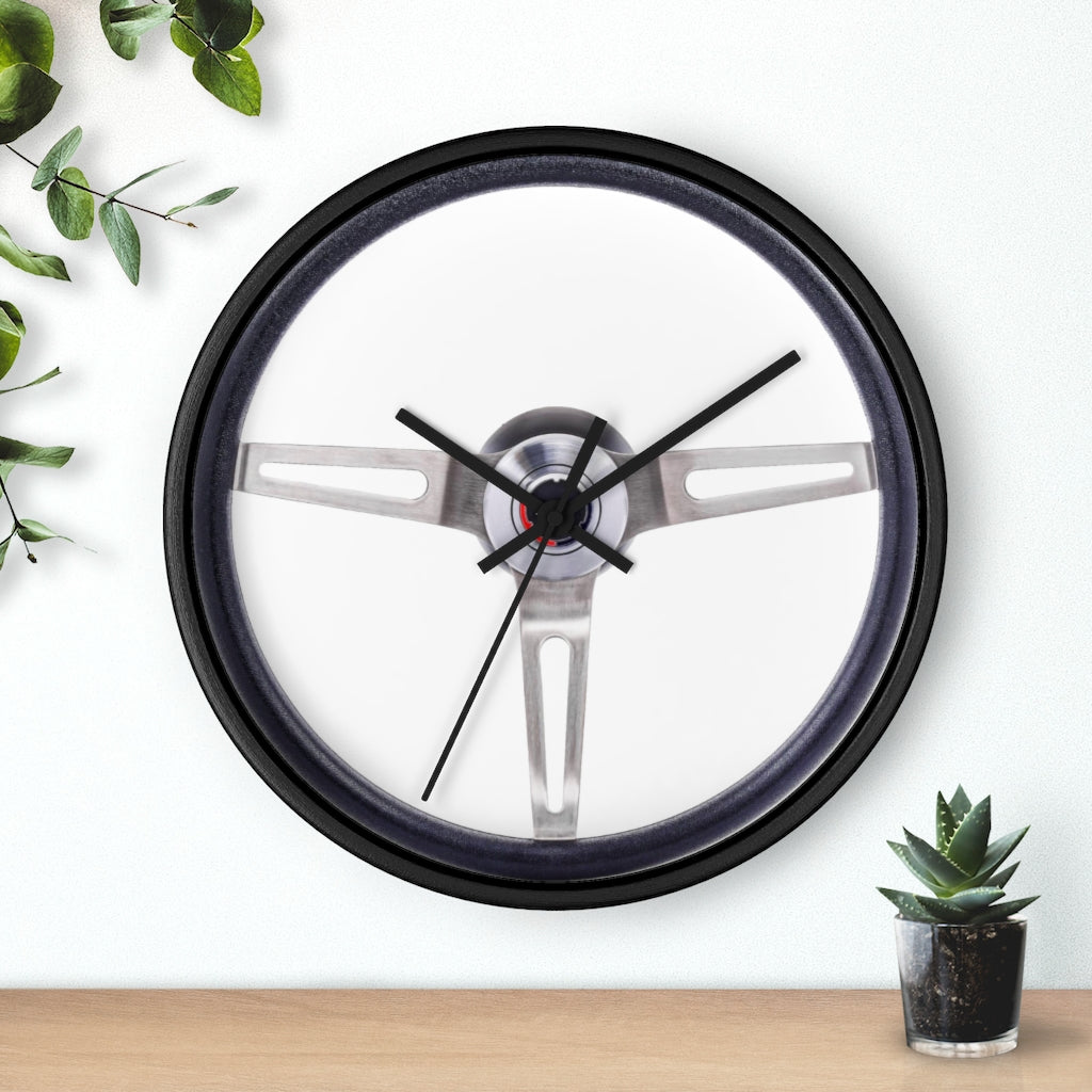 Chevorlet Clock Camaro,chevelle,nova,impala,Firebird Trans Am Gift Decor Classic Muscle Steering Wheel