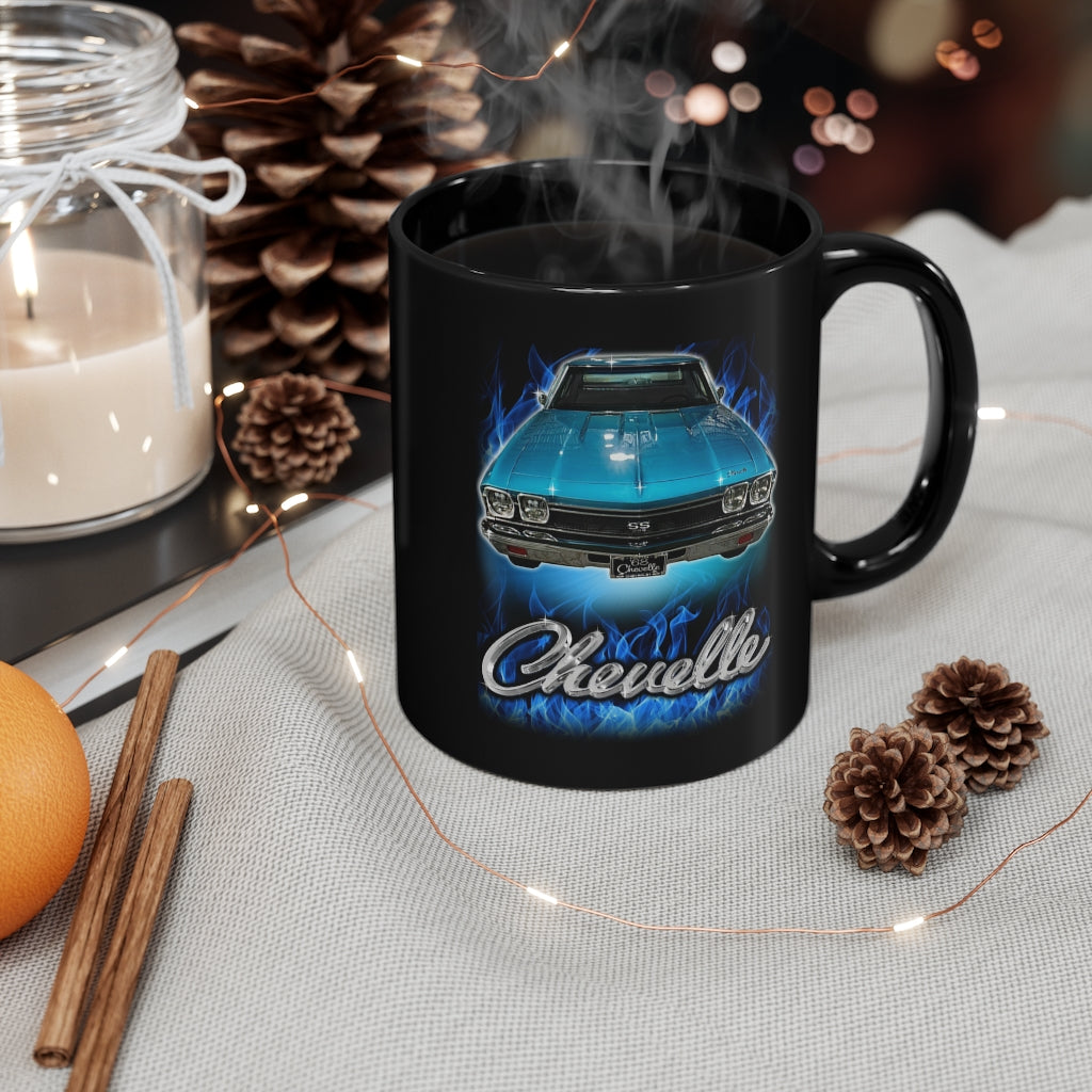 1968 Chevelle SS 396 Mug Classic Muscle Car Guy Gift,lover,Camaro,GTO,firebird,nova,corvette,Chevrolet