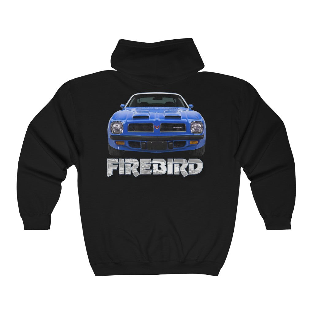 Blue 1974 Firebird Hoodie Car Guy Gift,nova,corvette,charger,classic,hot Rod