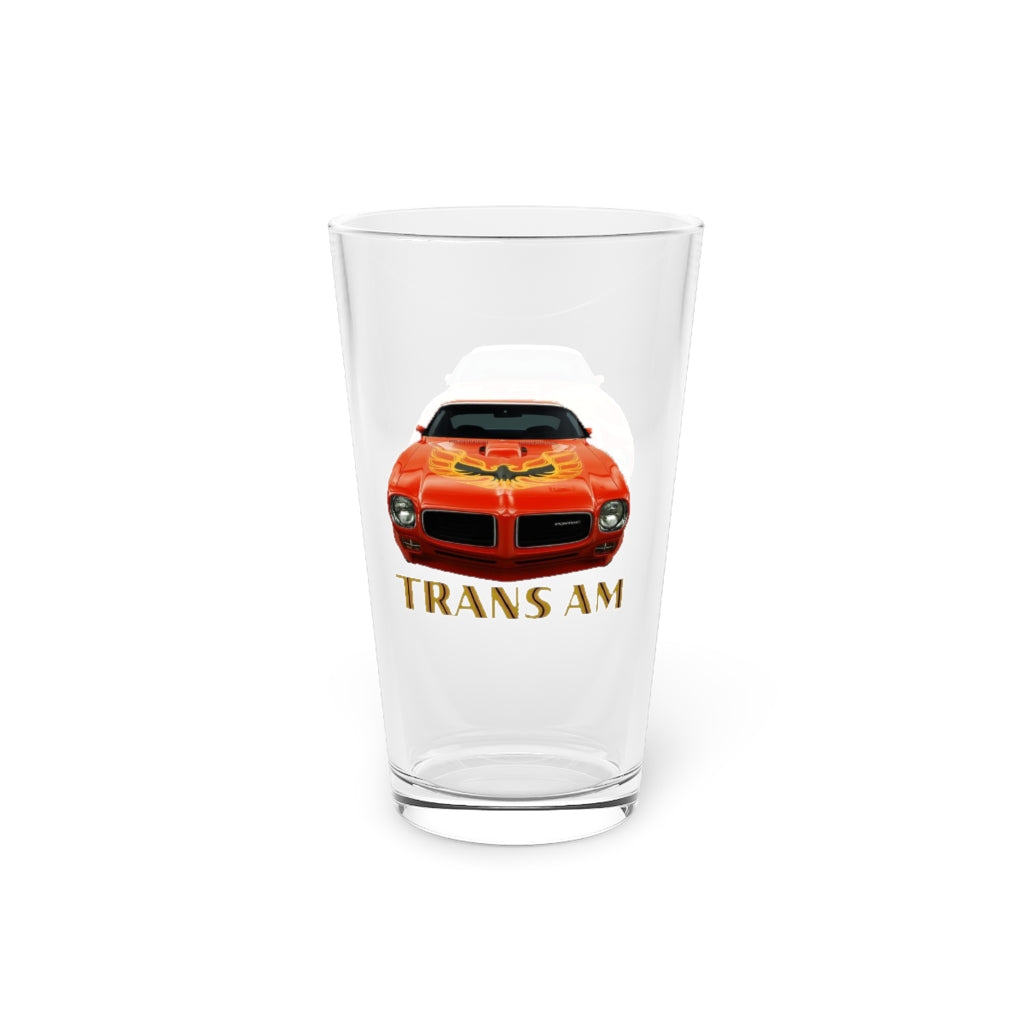 1973 Firebird Trans Am Pint Glass Car Guy Gift,nova,corvette,charger,classic,hot Rod