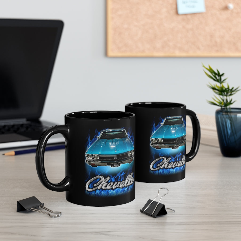 1968 Chevelle SS 396 Mug Classic Muscle Car Guy Gift,lover,Camaro,GTO,firebird,nova,corvette,Chevrolet