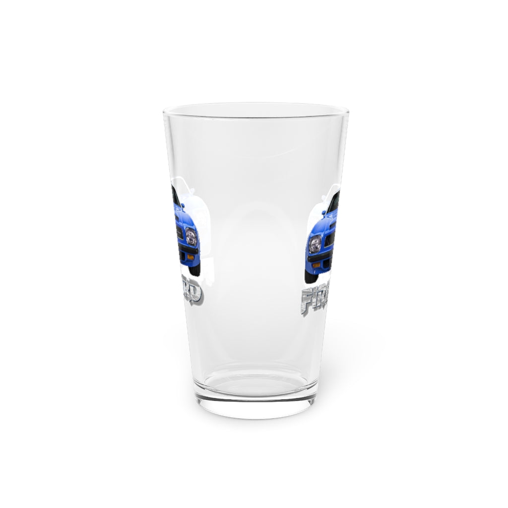 Blue 1974 Firebird Trans Am Pint Glass Car Guy Gift,nova,corvette,charger,classic,hot Rod