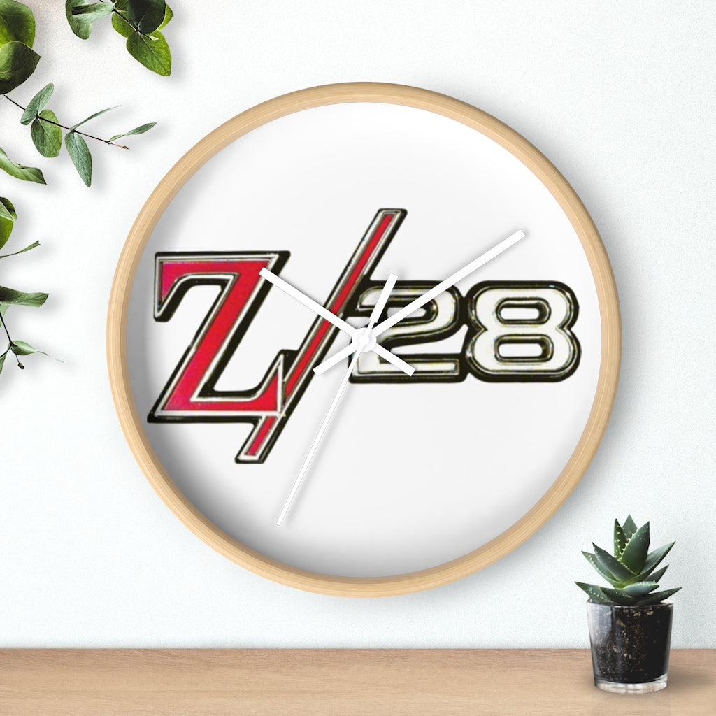 Z/28 Chevorlet Clock Camaro,chevelle,nova,impala,Firebird Trans Am Gift Decor Classic Muscle