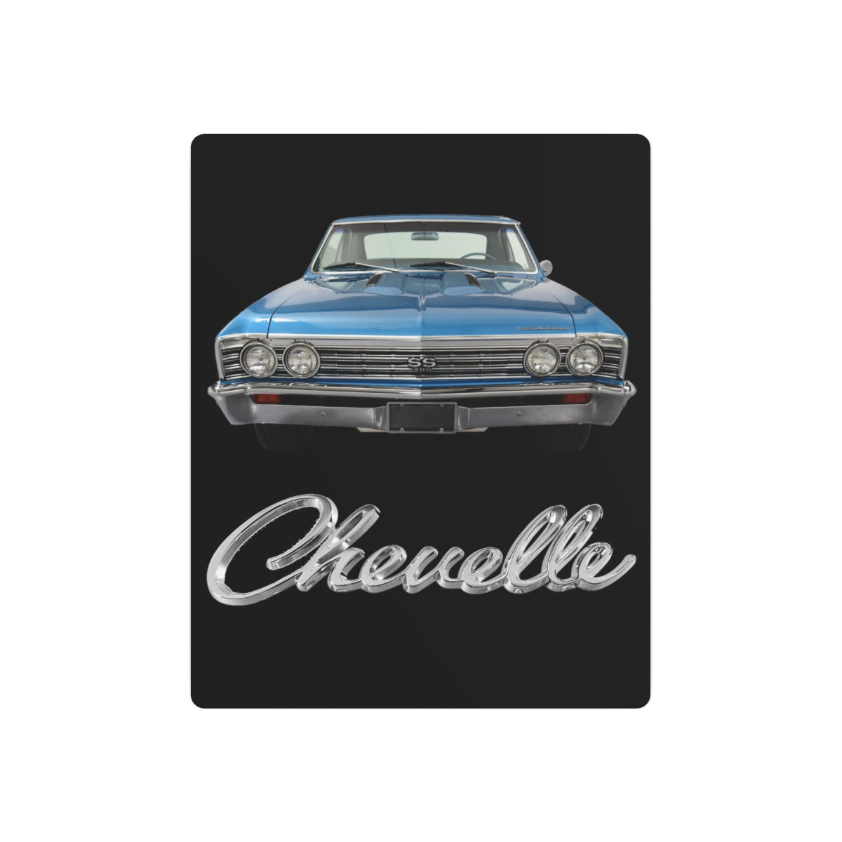 1967 Chevelle Metal Art Sign Firebird Classic Muscle Car Guy Gift,lover,Camaro,hot rod