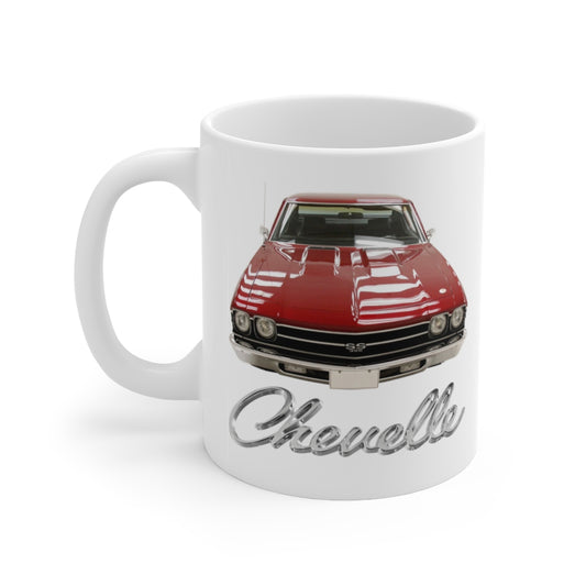 1969 Chevelle SS Mug Car Guy Car Guy Gift,lover,Camaro,GTO,firebird,nova,corvette,classic,hot rod,Chevrolet,chevy