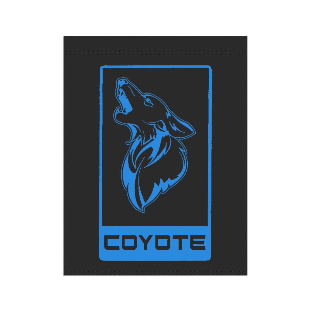 Grabber Blue 5.0 Coyote V8 Emblem for 11-14 Ford Mustang Garden & House Banner