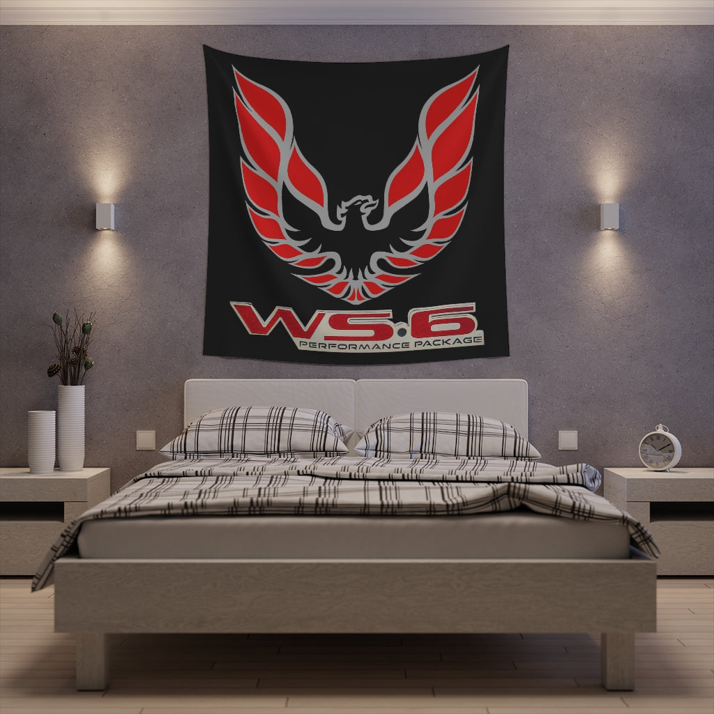 Printed Wall Tapestry Trans Am WS6 Firebird Car Guy Gift,nova,corvette,charger,classic,hot Rod