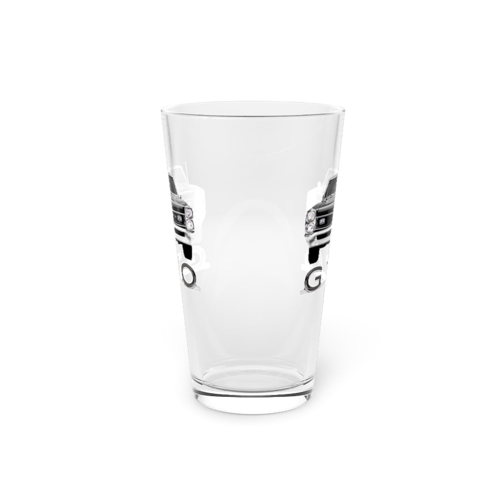 1966 Pontiac GTO Classic Muscle Car Guy Gift Pint Glass, 16oz