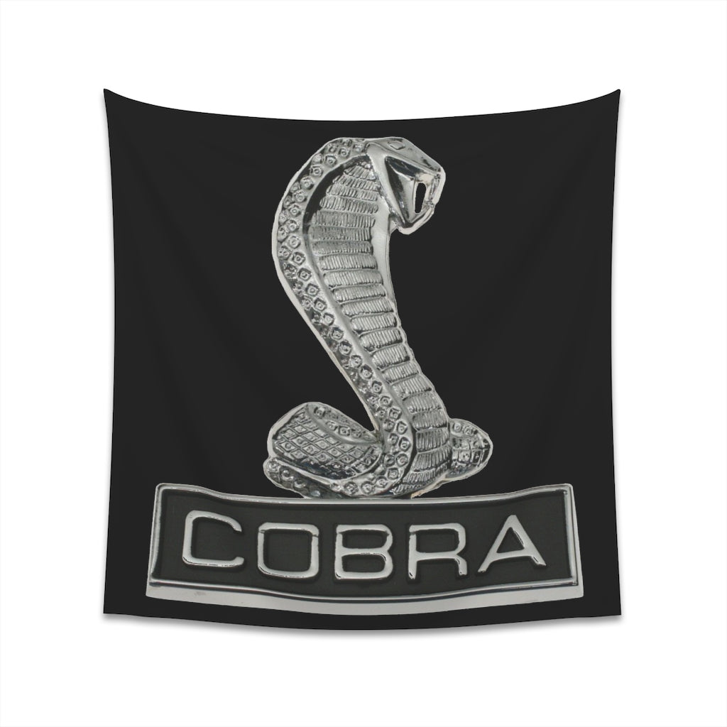 Printed Wall Tapestry Mustang Cobra Shelby Car Guy Gift,nova,corvette,charger,classic,hot Rod