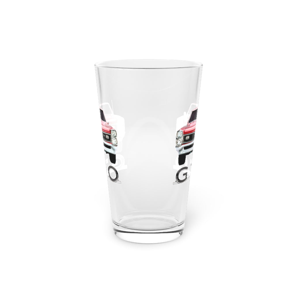 1966 Pontiac GTO Classic Muscle Car Guy Gift Pint Glass, 16oz