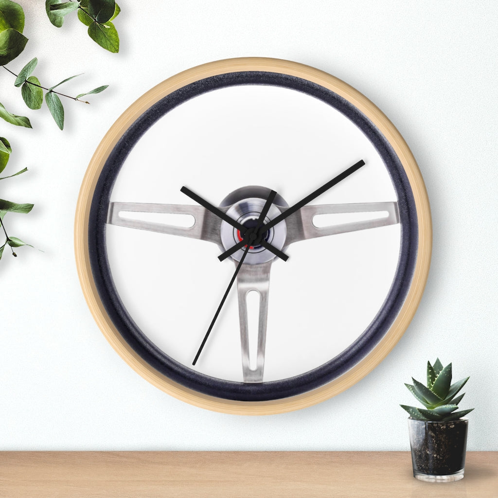 Chevorlet Clock Camaro,chevelle,nova,impala,Firebird Trans Am Gift Decor Classic Muscle Steering Wheel