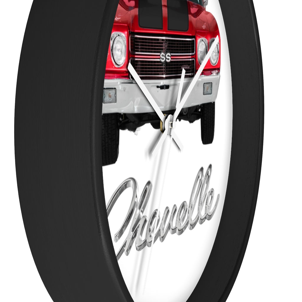 Red Black 1970 Chevelle Wall clock Gift Decor Classic Muscle