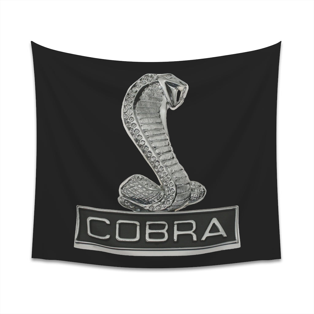 Printed Wall Tapestry Mustang Cobra Shelby Car Guy Gift,nova,corvette,charger,classic,hot Rod