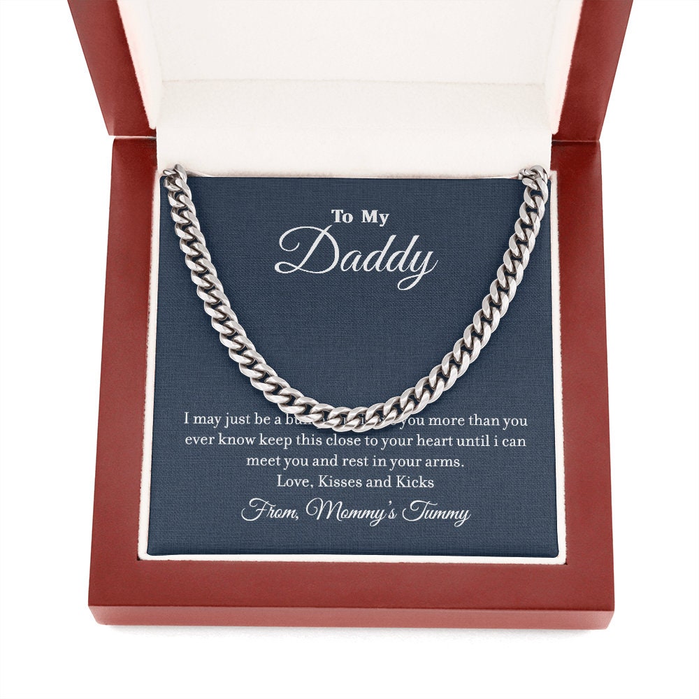Daddy - Your Heart - Cuban Link Chain Gift
