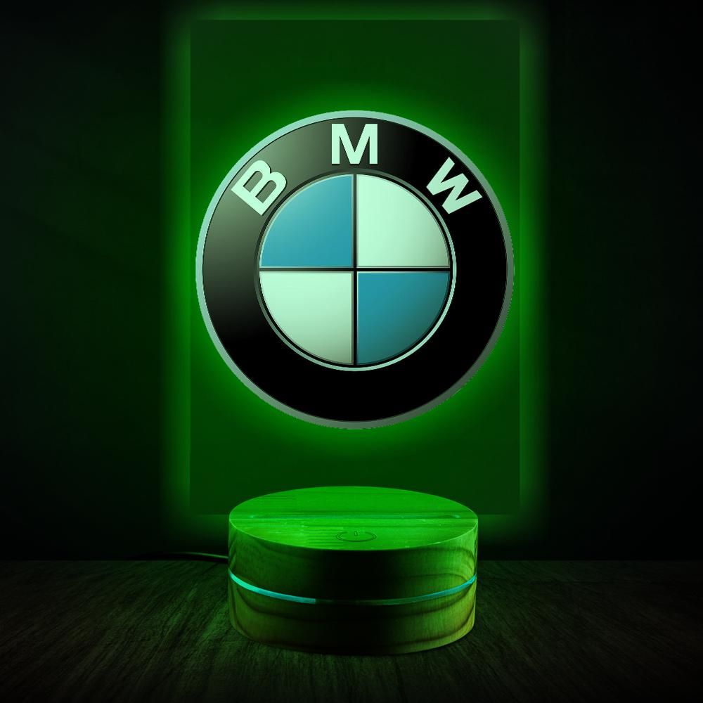 BMW Night Light Table Lamp Car Guy Gift,Dad,Mom