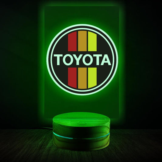 Toyoda Lamp Night Light Great Car Guy Gift Truck