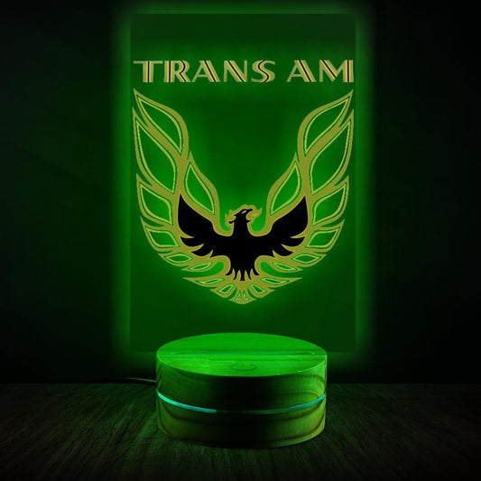 Trans Am Lamp Night Light Car Gift,Camaro firebird,Dad,Mom